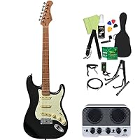 Amazon | Bacchus BST-1-RSM/M エレキギター初心者14点セット